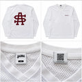 Sauna Longsleeve White/Red