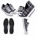 Converse – Black/Grey Plaid