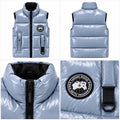 Canada Goose Crofton Vest Black Disc – Light Blue