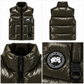 Canada Goose Glossy Puffer Vest – Olive