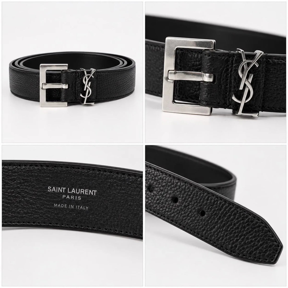 Saint Laurent YSL Logo Belt