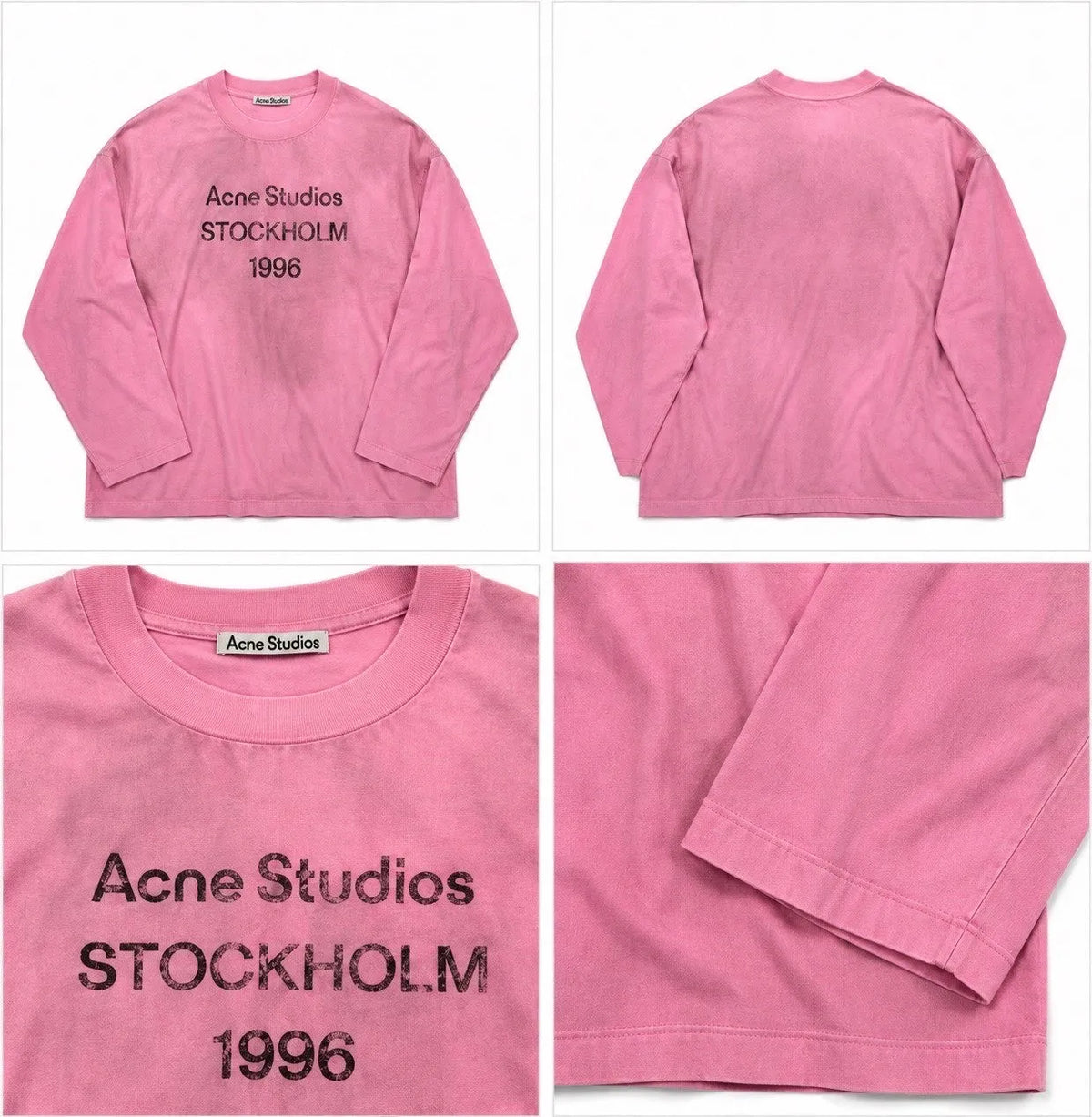 Acne Studios Stockholm 1996 Long Sleeve – Pink