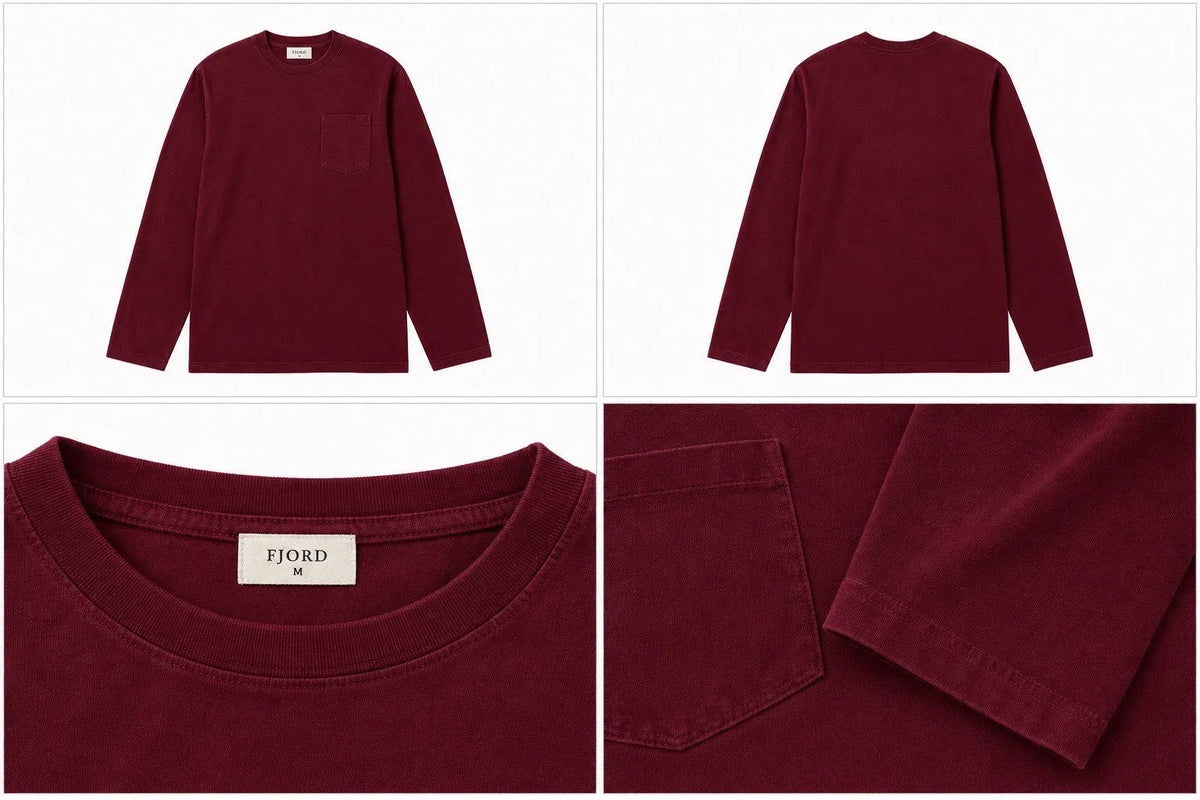 Fjord Long Sleeve – Burgundy