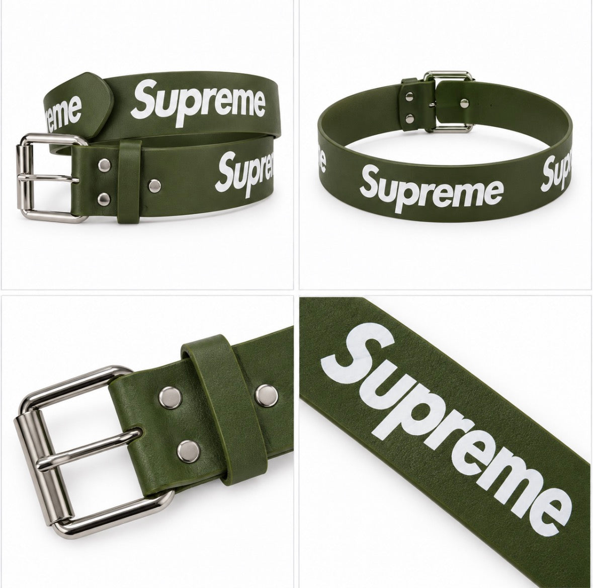 Supreme Belt Green